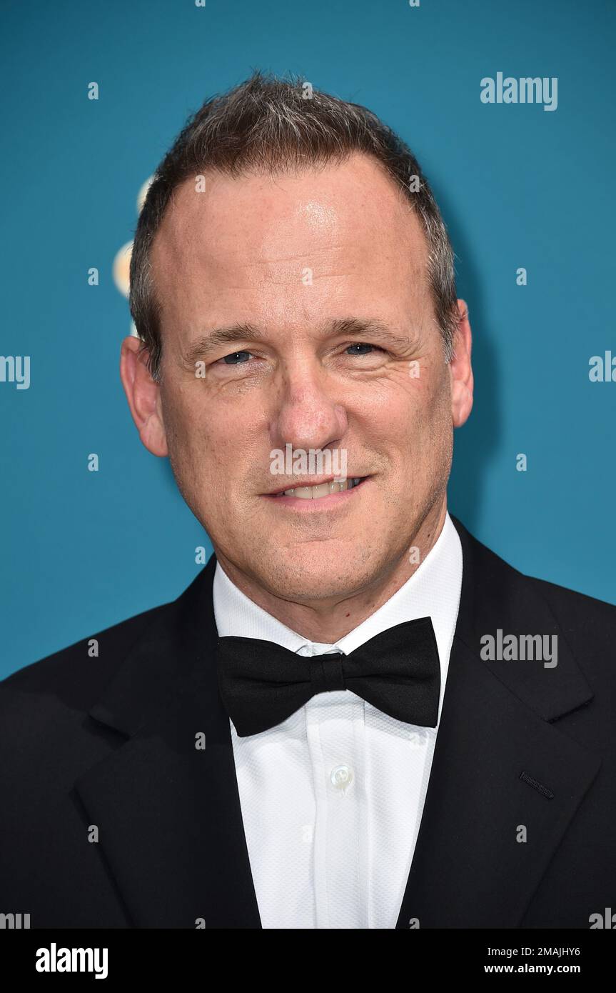 Tom Verica arrives at the 74th Emmy Awards on Monday, Sept. 12, 2022 at