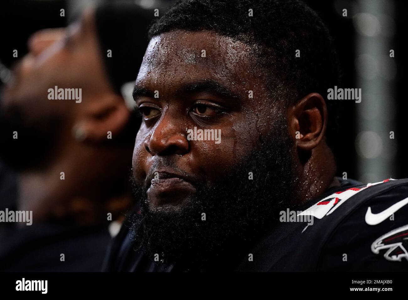 Atlanta Falcons defensive tackle Anthony Rush (94) is shown on the ...