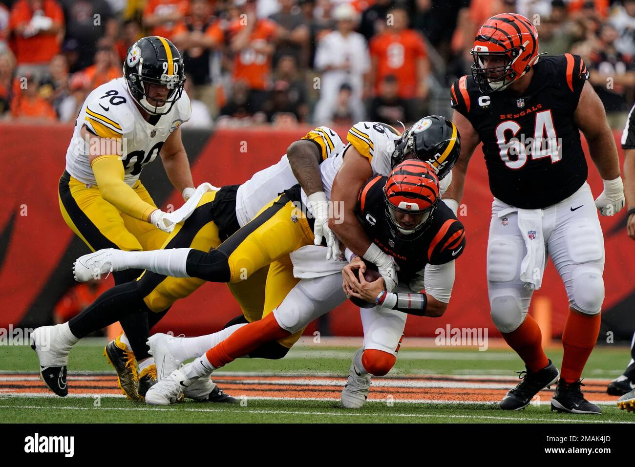 Steelers at Bengals Game Center  Cincinnati Bengals 