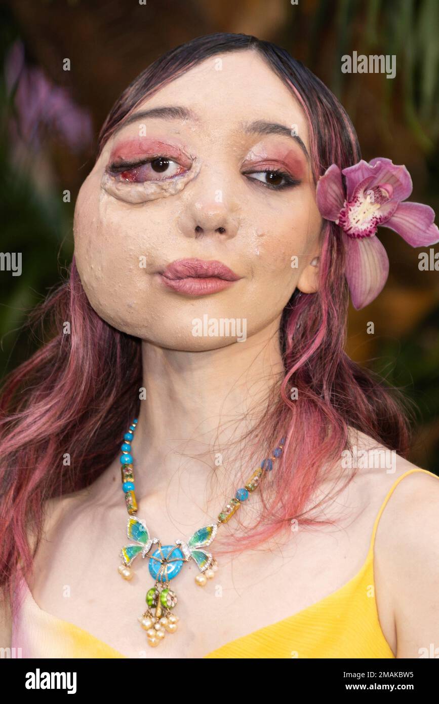 Nikki Lilly poses for photographers upon arrival for the World premiere of  the film 'Ticket To Paradise' in London, Wednesday, Sept. 7, 2022. (Photo  by Vianney Le CaerInvisionAP Stock Photo - Alamy