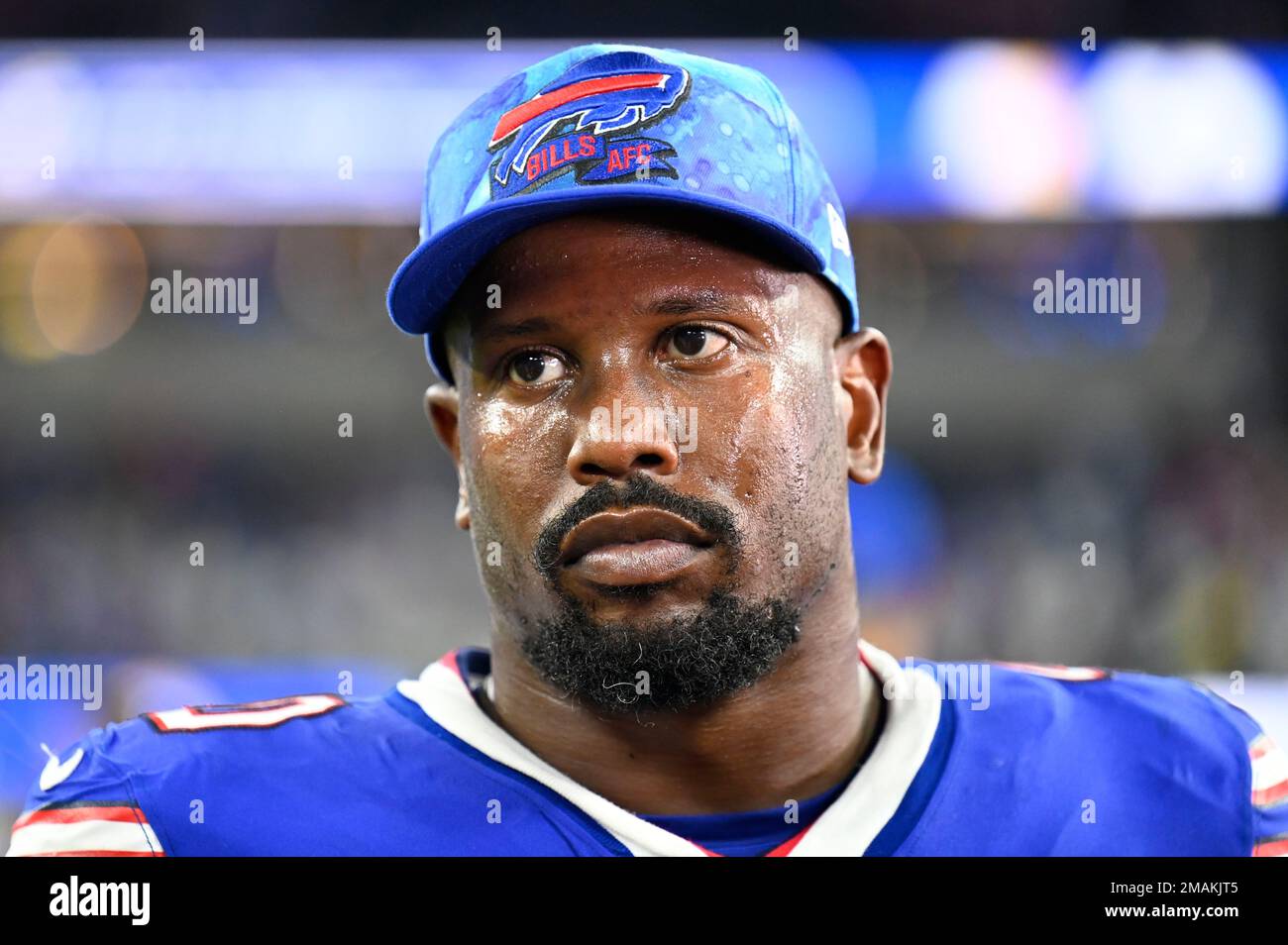 Buffalo Bills linebacker Von Miller (40) plays during an NFL football