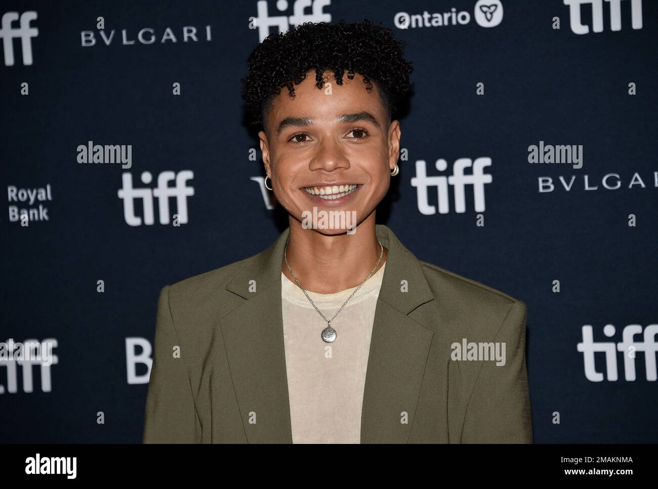 Miles Gutierrez-Riley attends the premiere for “On The Come Up” on day
