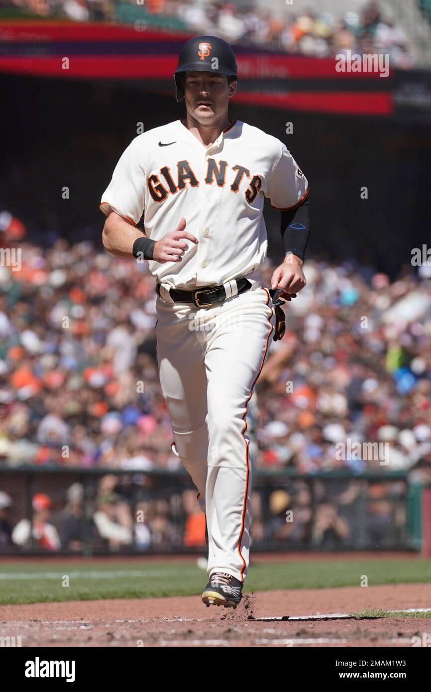 San Francisco Giants' Mike Yastrzemski against the Philadelphia