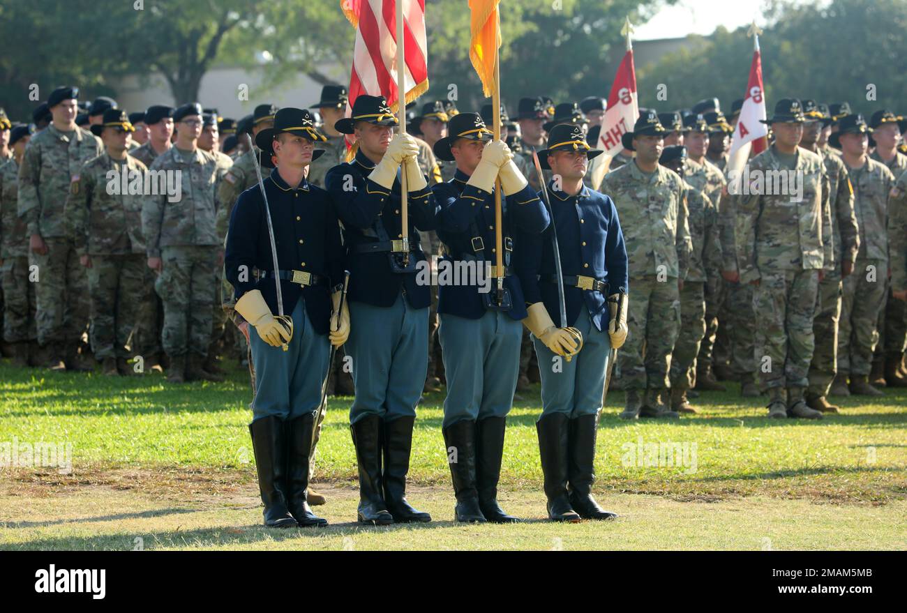 The 3rd Brigade Combat Team, 1st Cavalry Division, hosts a change of ...