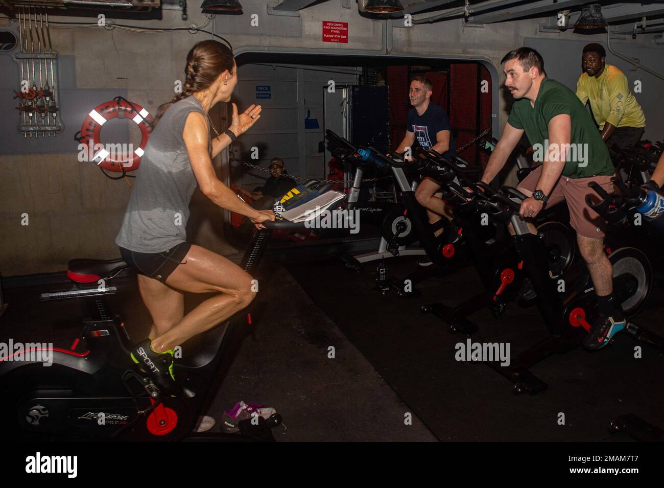 220530NSI6011041 PHILIPPINE SEA (May 30, 2022) Cmdr. Tiffany Uranga, from Imperial Beach