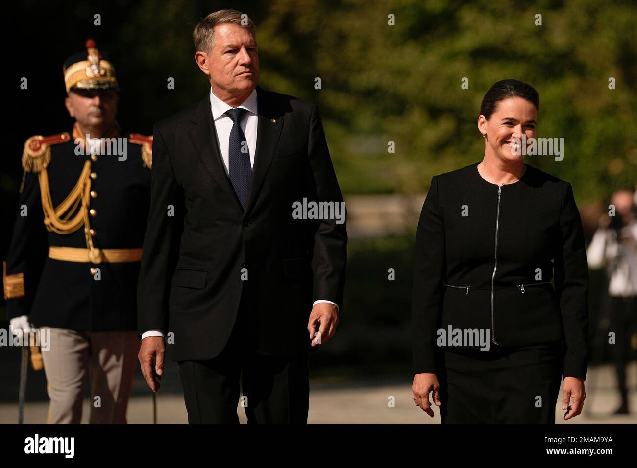President Novak Hungarian President Katalin Novak attends a welcoming ceremony at the ...