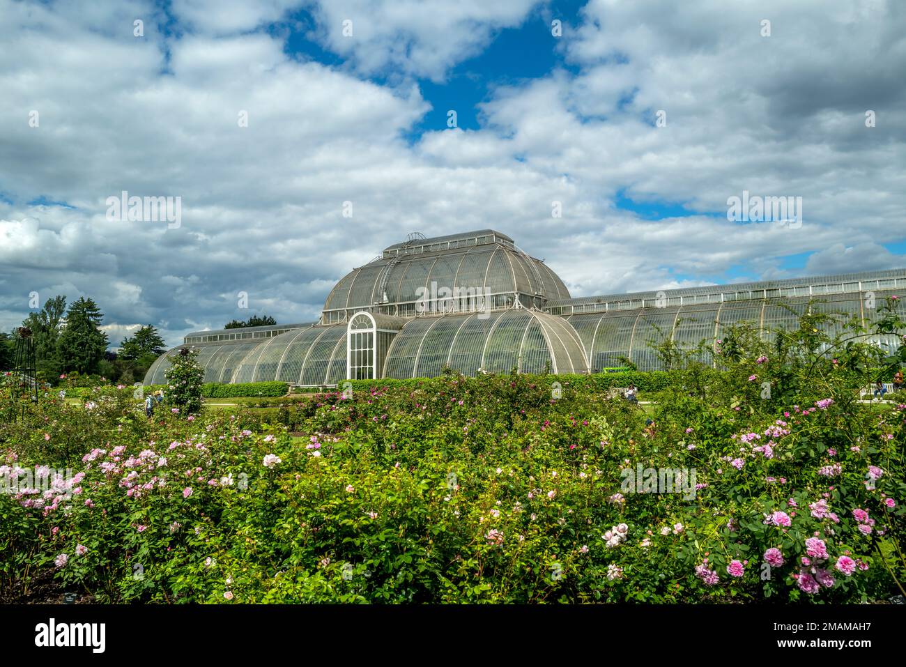 Glasshouse at Kew Gardens in Surrey,  London Stock Photo