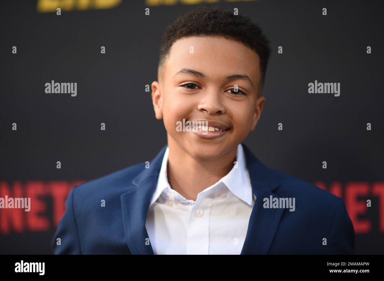 Shaun Dixon arrives at the premiere of "End of the Road" on Tuesday