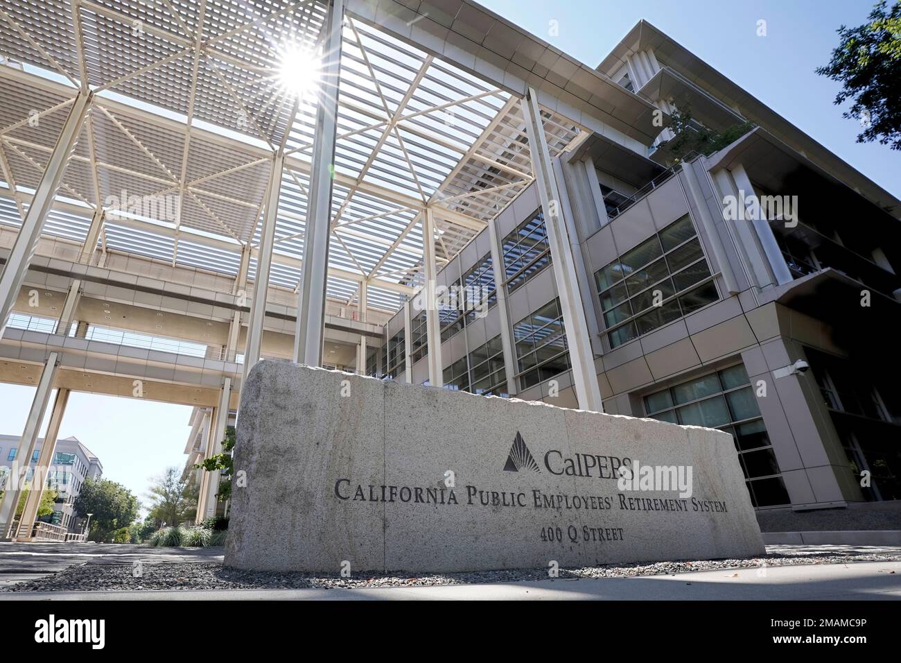 The suns peaks over the California Public Employees Retirement System's