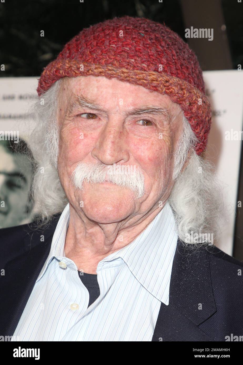 FILE PHOTO David Crosby Has Passed Away. LOS ANGELES, CA - JULY 18