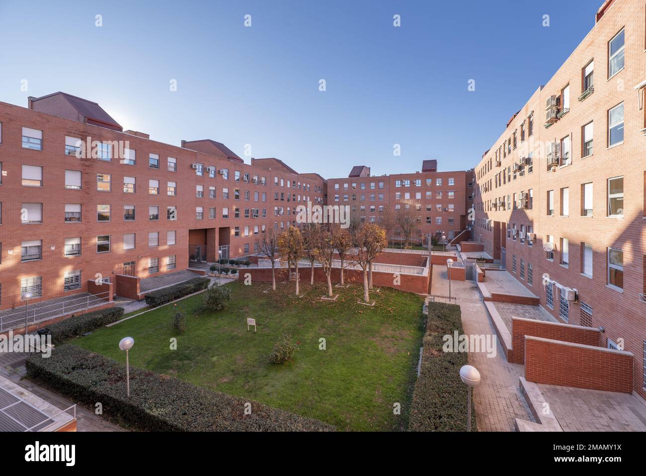 Inner Block Building Block construction courtyard development hi-res stock photography and ...