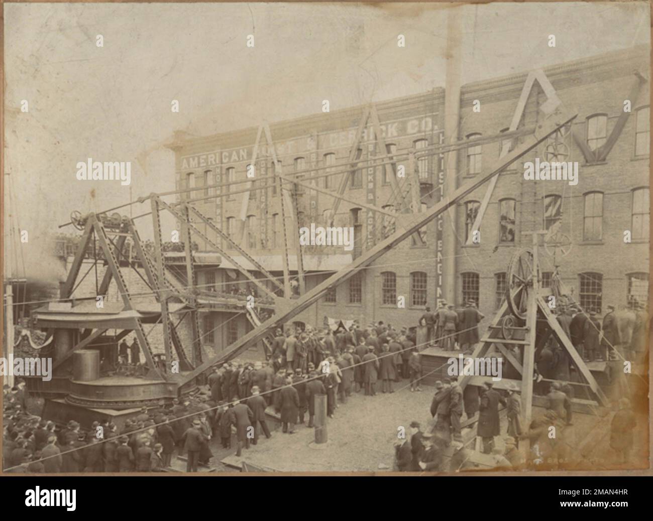 American Hoist & Derrick headquarters of St. Paul, Minnesota in 1895