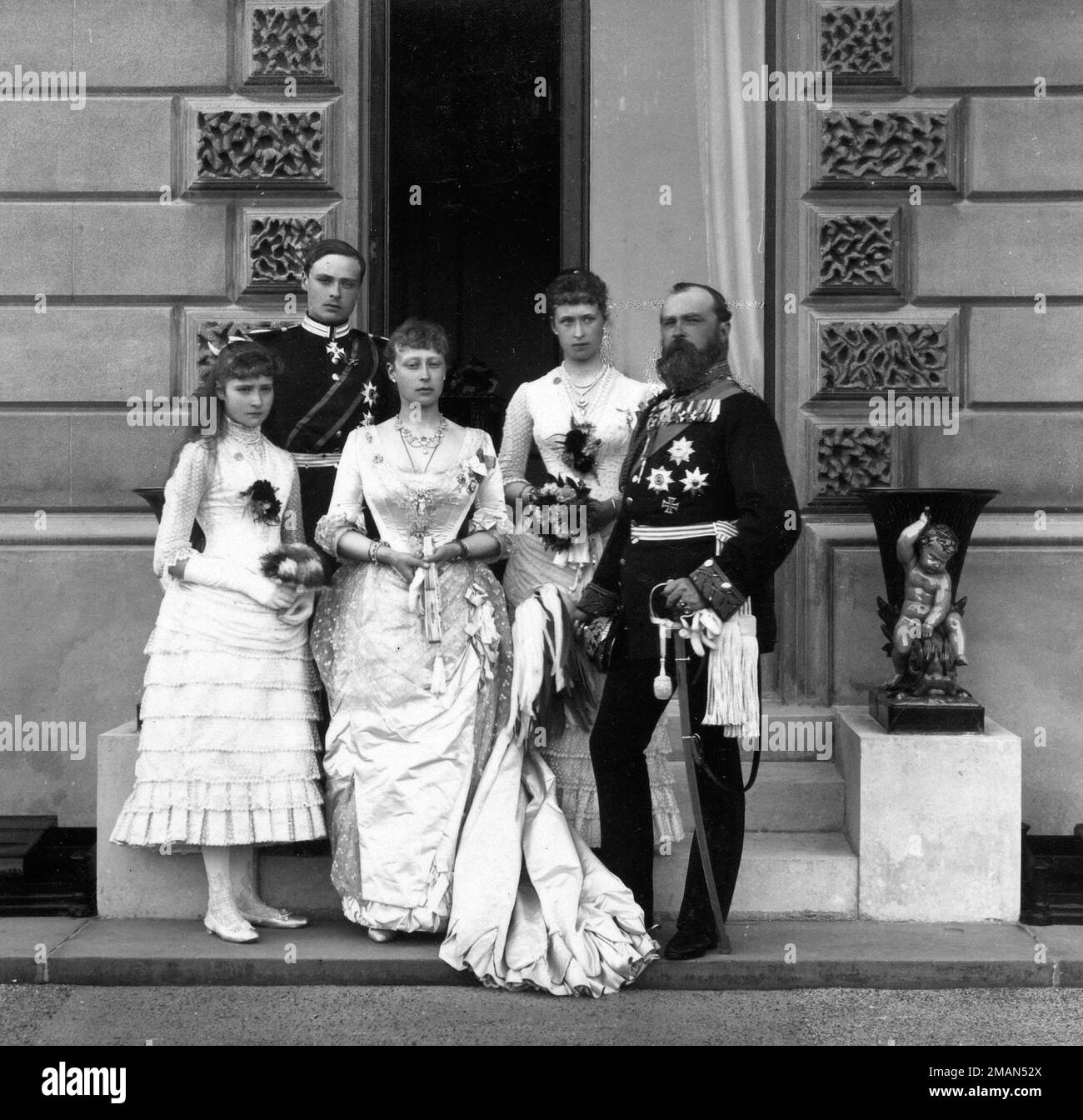 Princess Alix of Hesse, Ernst Ludwig Stock Photo - Alamy