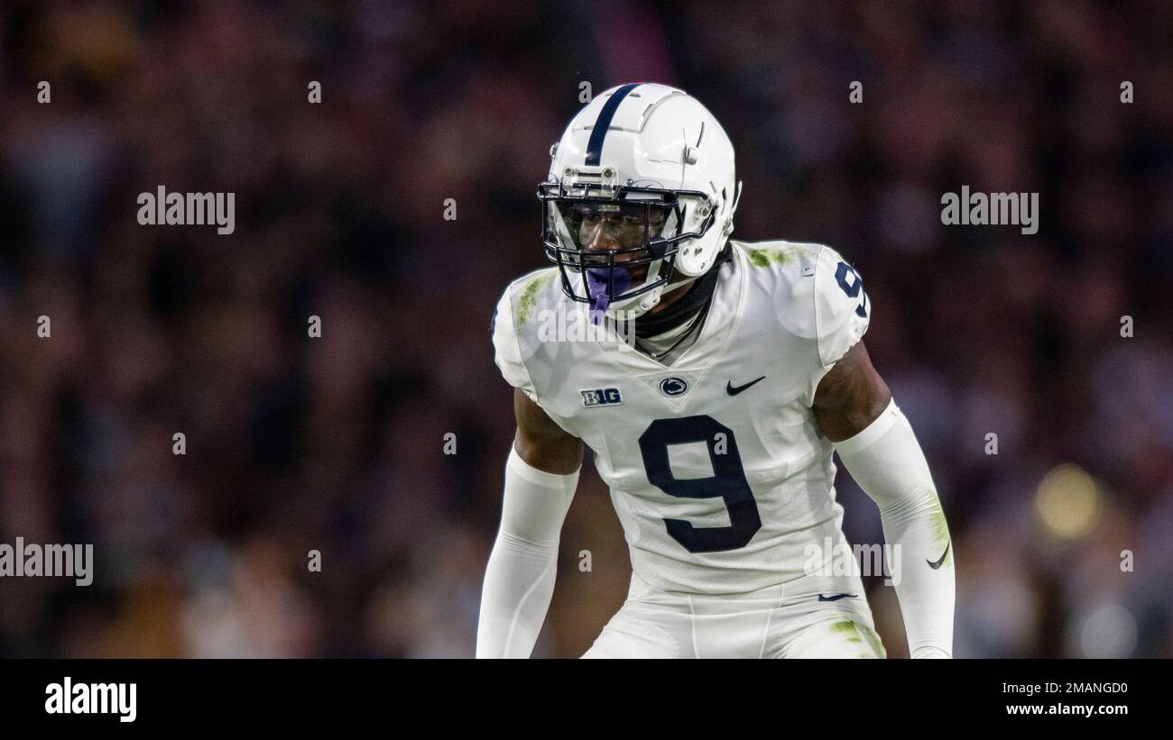 Penn State cornerback Joey Porter Jr. (9) during an NCAA football game