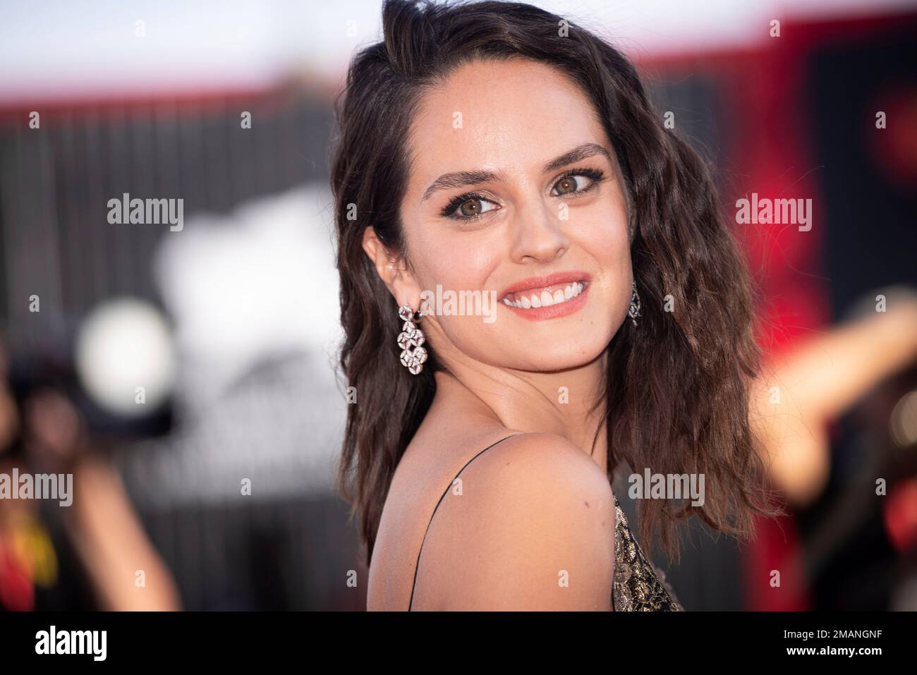 Noemie Merlant poses for photographers upon arrival at the premiere of ...