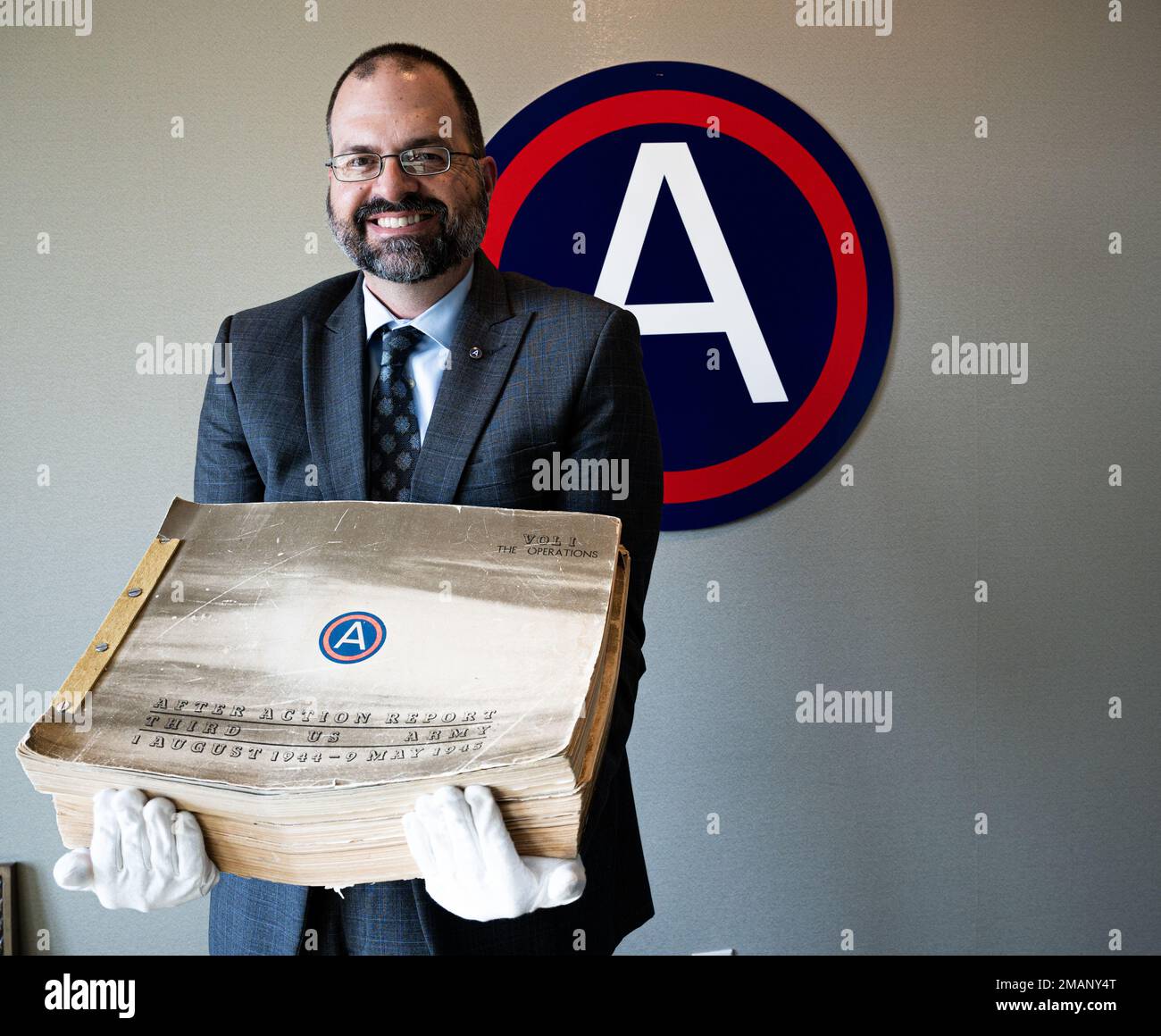 U.S. Army Central, Command Historian, Michael Clauss, speaks about his