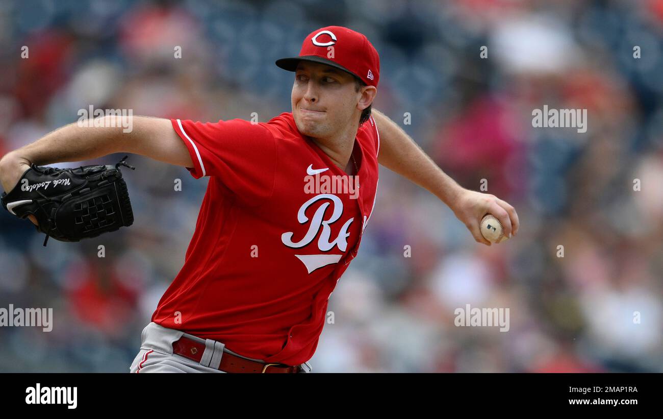 Cincinnati Reds starting pitcher Nick Lodolo (40) in action during