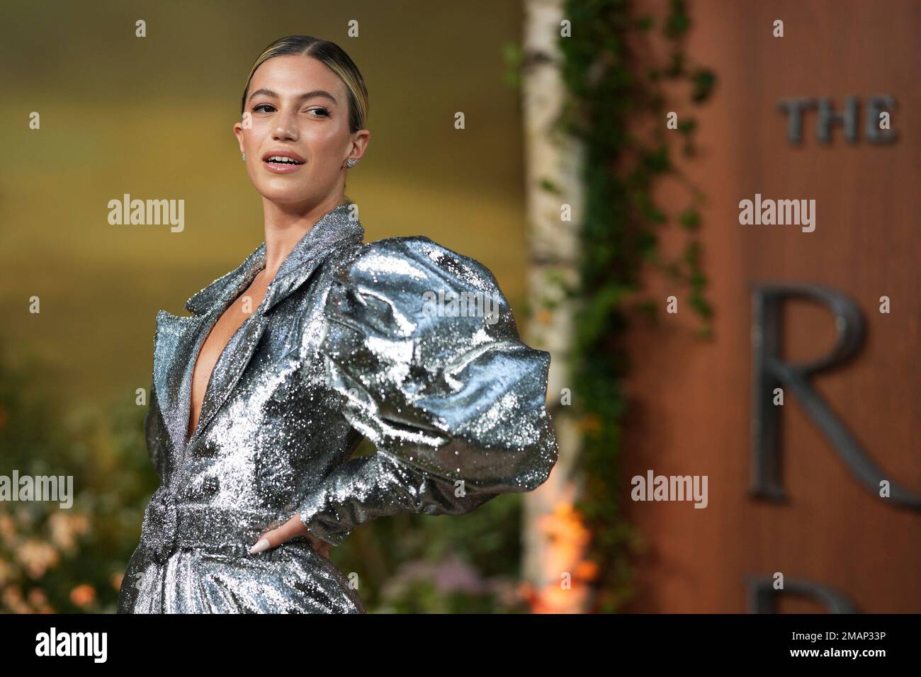 Stefania Roitman poses for photographers upon arrival for the world