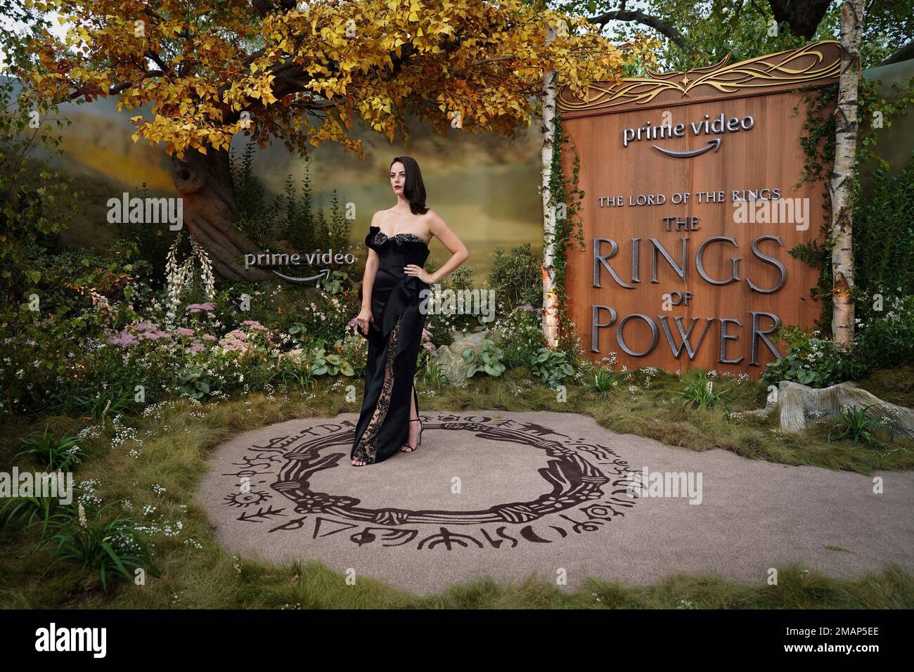 Kaya Scodelario poses for photographers upon arrival for the world