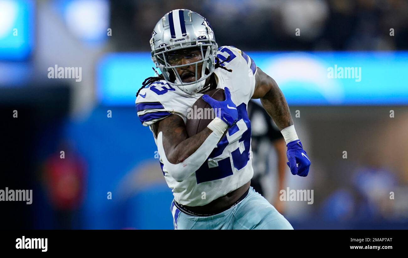 Dallas Cowboys running back Rico Dowdle (23) is seen after an NFL football  game against the Cincinnati Bengals, Sunday, Sept. 18, 2022, in Arlington,  Texas. Dallas won 20-17. (AP Photo/Brandon Wade Stock Photo - Alamy