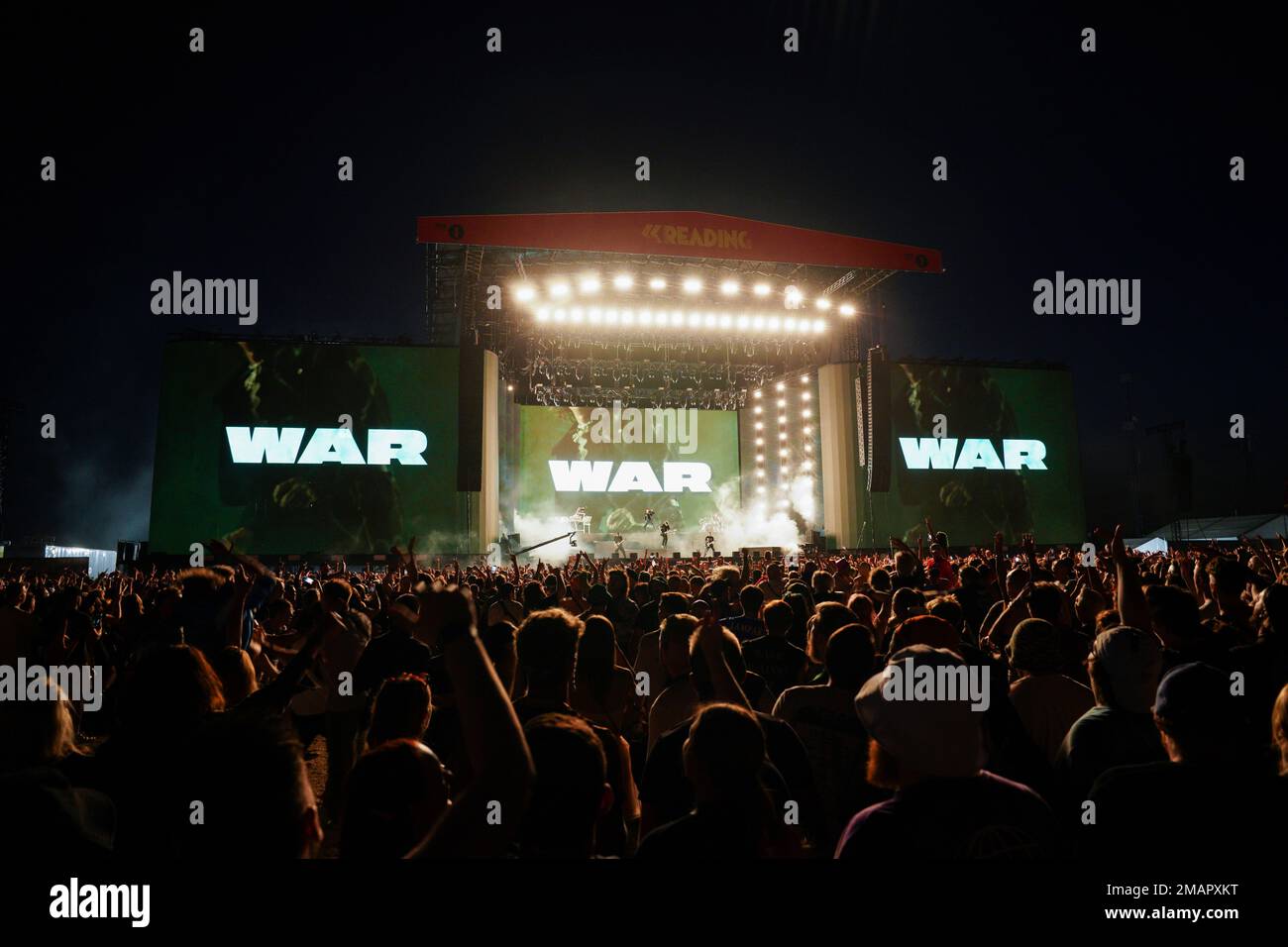 Bring Me The Horizon perform at the Reading Music Festival, England ...