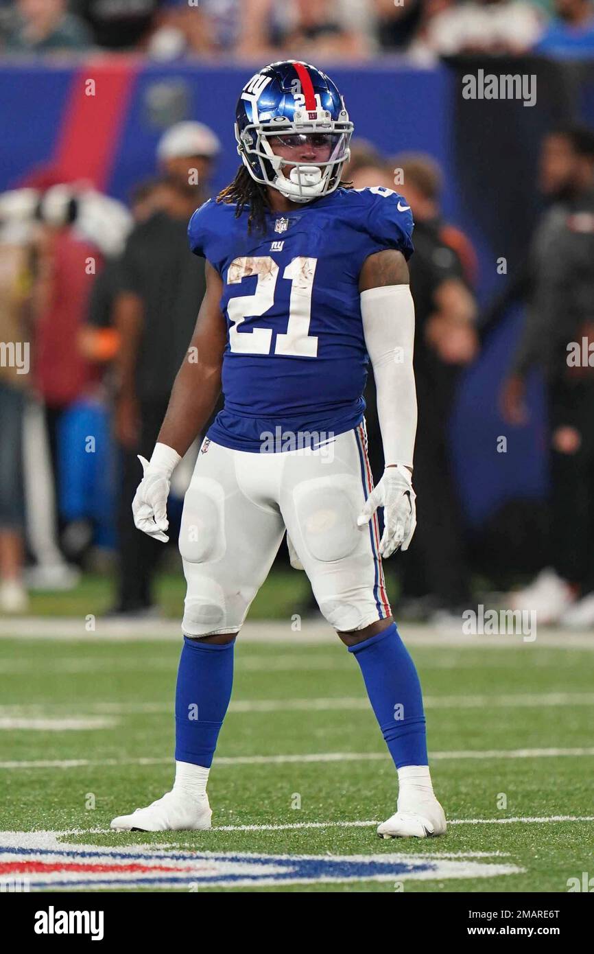 New York Giants running back Antonio Williams (21) during an NFL preseason  football game against the