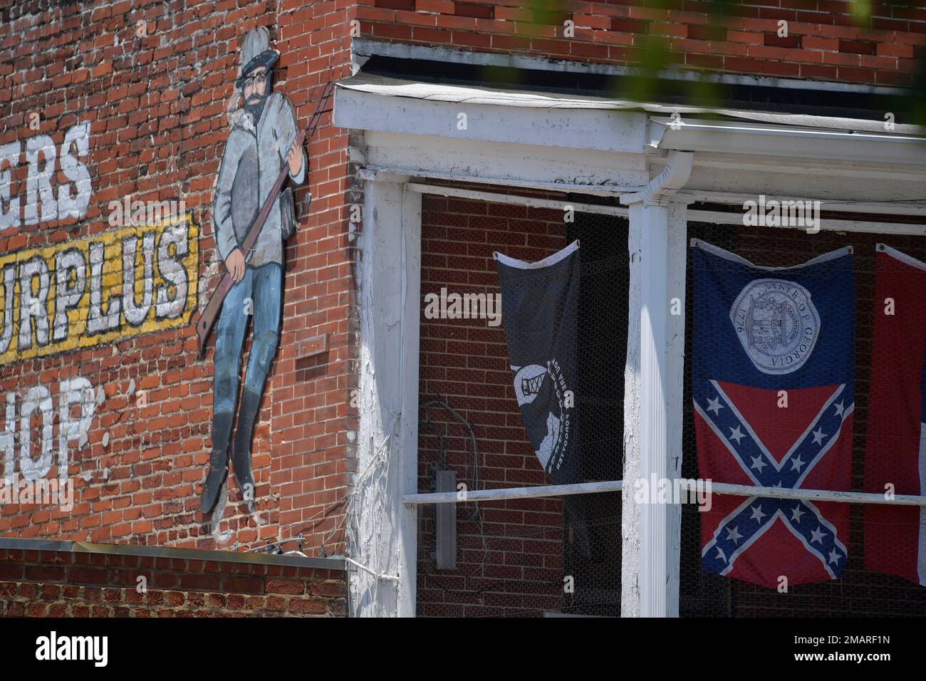 The Wildman's Civil War Surplus store is seen, Tuesday, Aug. 23, 2022