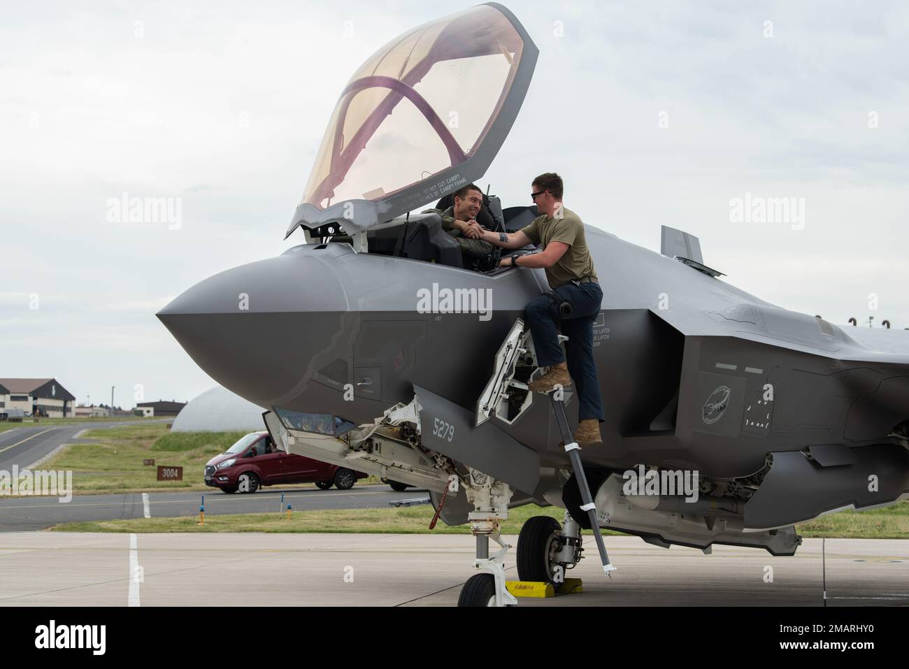 U.S. Air Force Senior Airman Cody Shepard, 315th Fighter Squadron crew ...