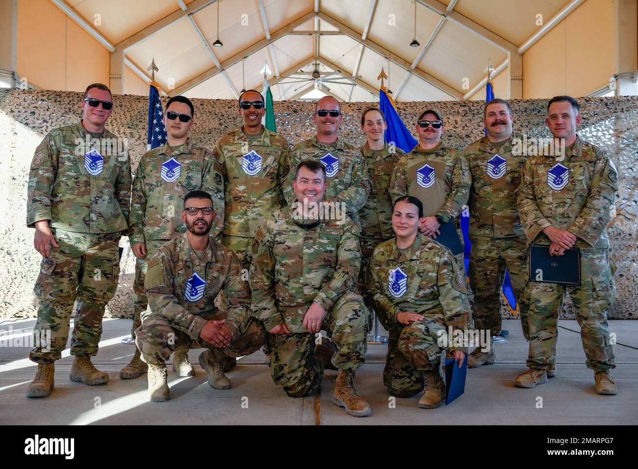 As of June 3, 2022, nine Airmen assigned to the 378th Air Expeditionary