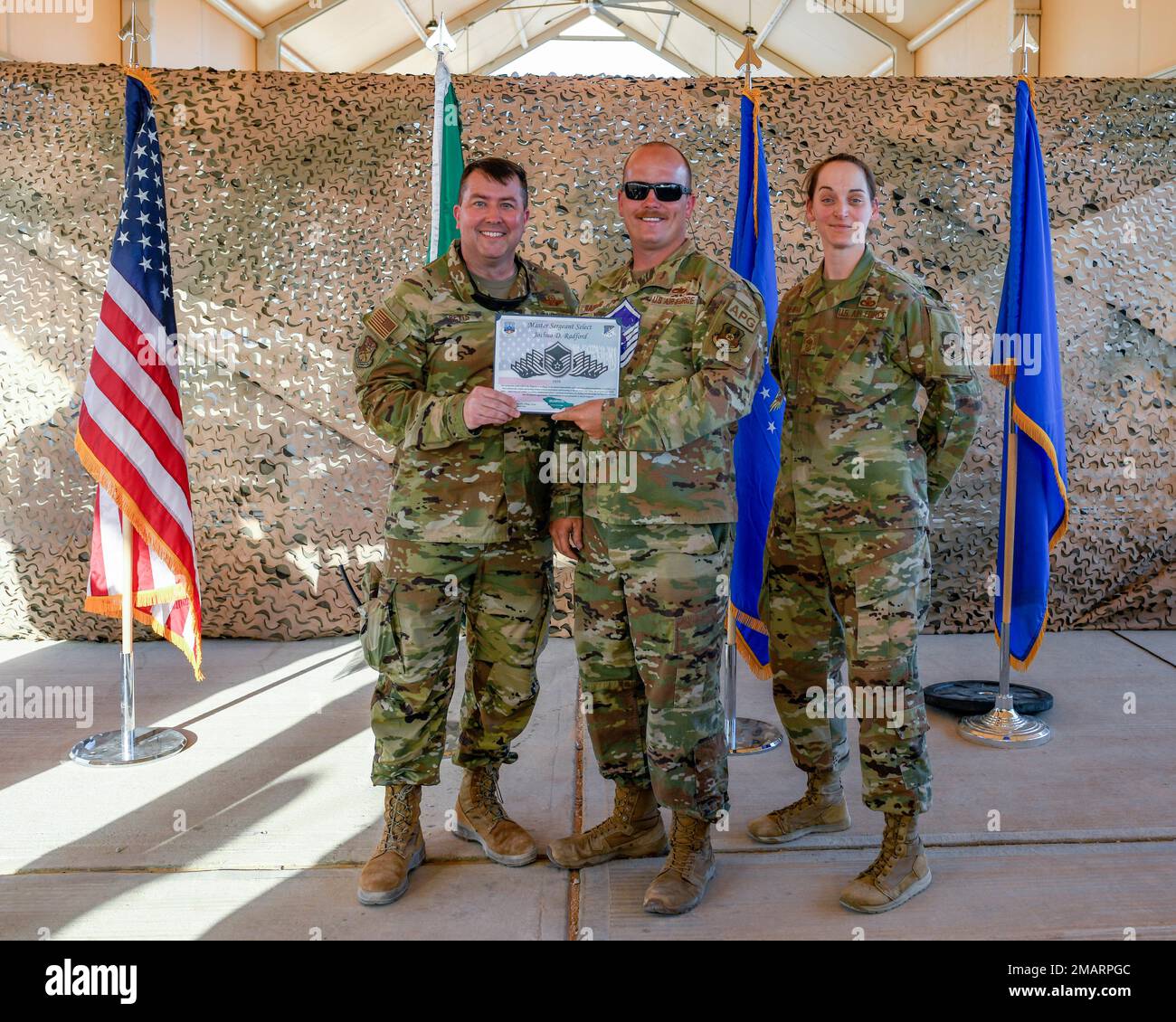 As of June 3, 2022, Master Sgt. Joshua Radford of the 378th