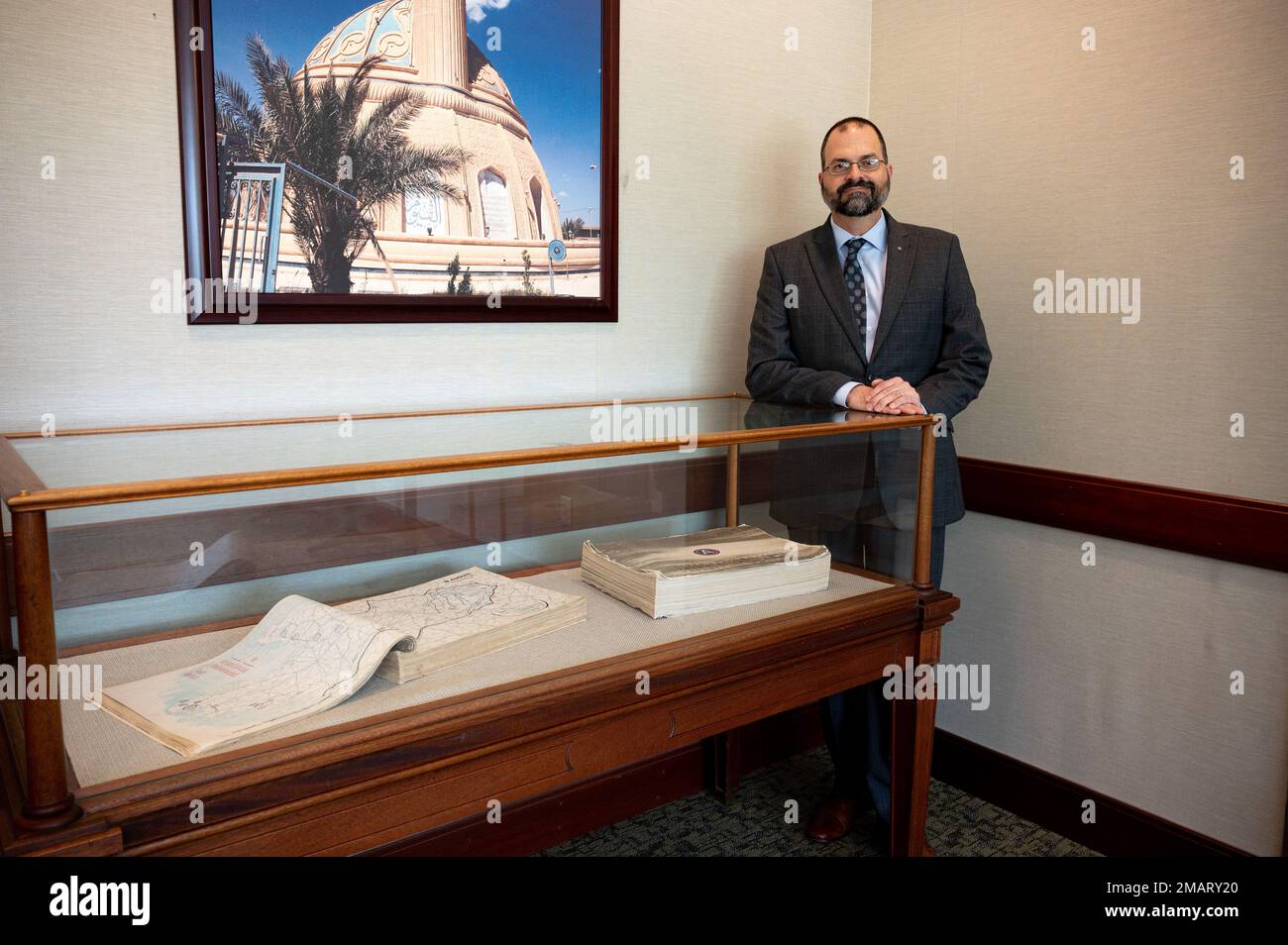 U.S. Army Central, Command Historian, Michael Clauss, speaks about his