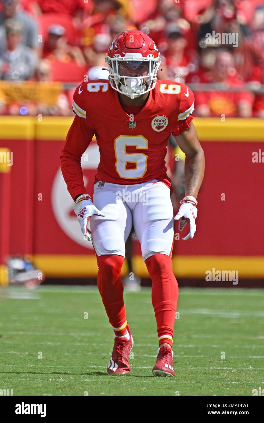 Kansas City Chiefs safety Bryan Cook catches the ball during NFL