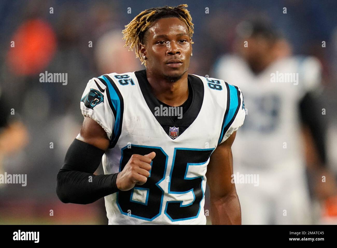 Carolina Panthers wide receiver Charleston Rambo (85) after a preseason ...
