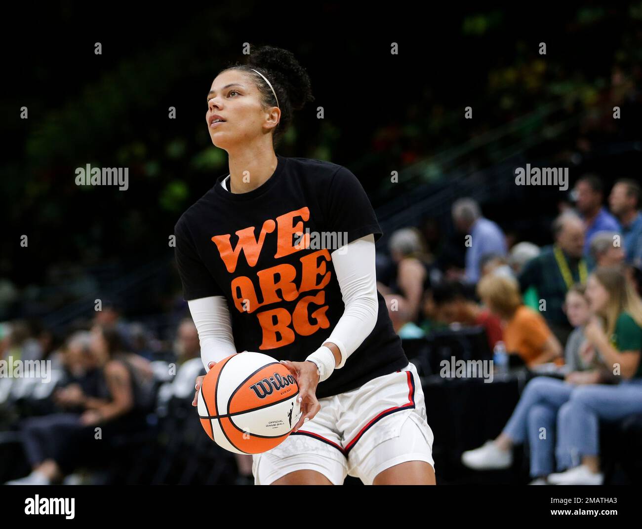 We are BG' shirts popular among WNBA, NBA stars