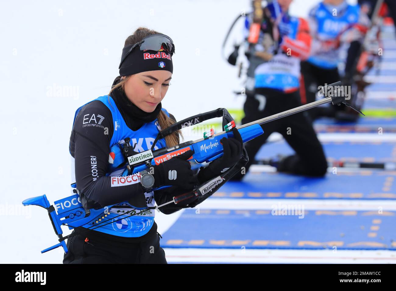 19th January 2023; Antholz - Anterselva, Italy; 2023 IBU Biathlon World Cup, Antholz; Womens sprint event, Dorothea Wierer (ITA) in action