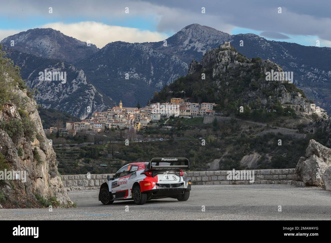 Spark Yaris GR Rally1 WRC HY 1/43 - Takamoto Katsuta Rallye Monte-Carlo 2023