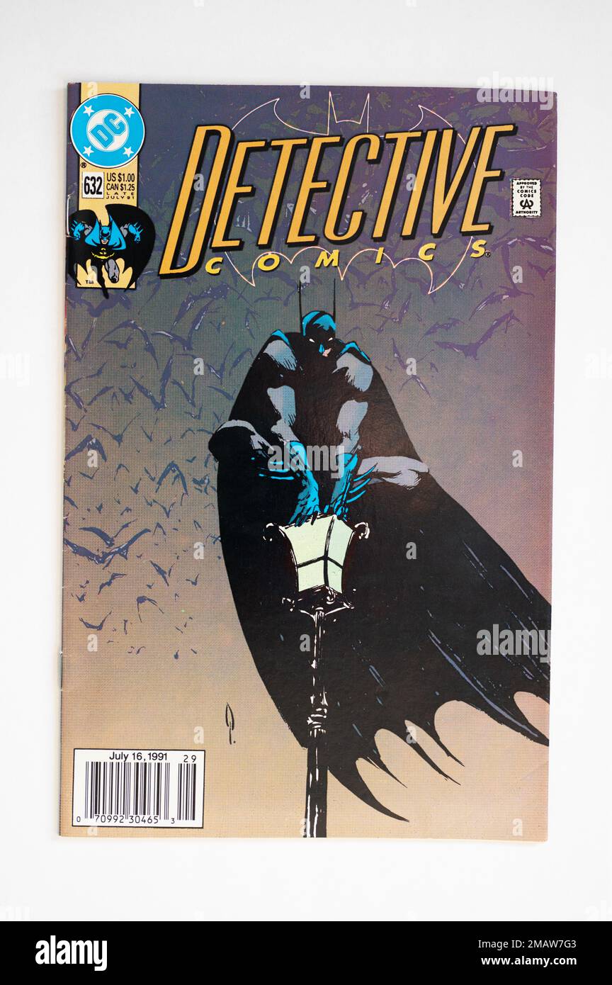 Batman comic cover hi-res stock photography and images - Alamy