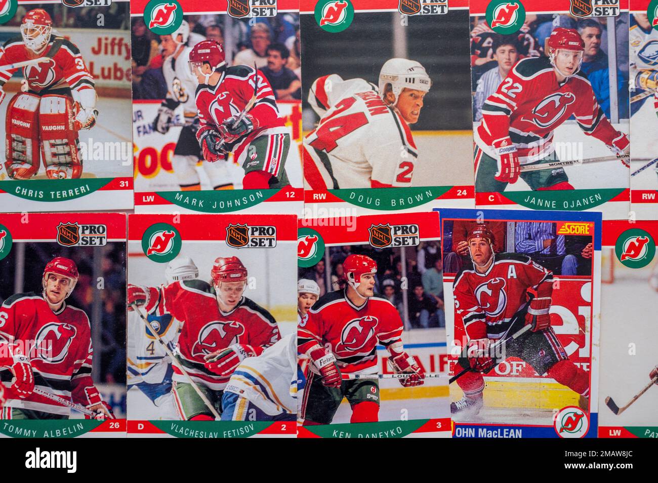 New Jersey Devils Uniform on Display at NHL Store in Midtown Manhattan. Editorial Stock Photo - Image of manhattan, playoff: 88795608