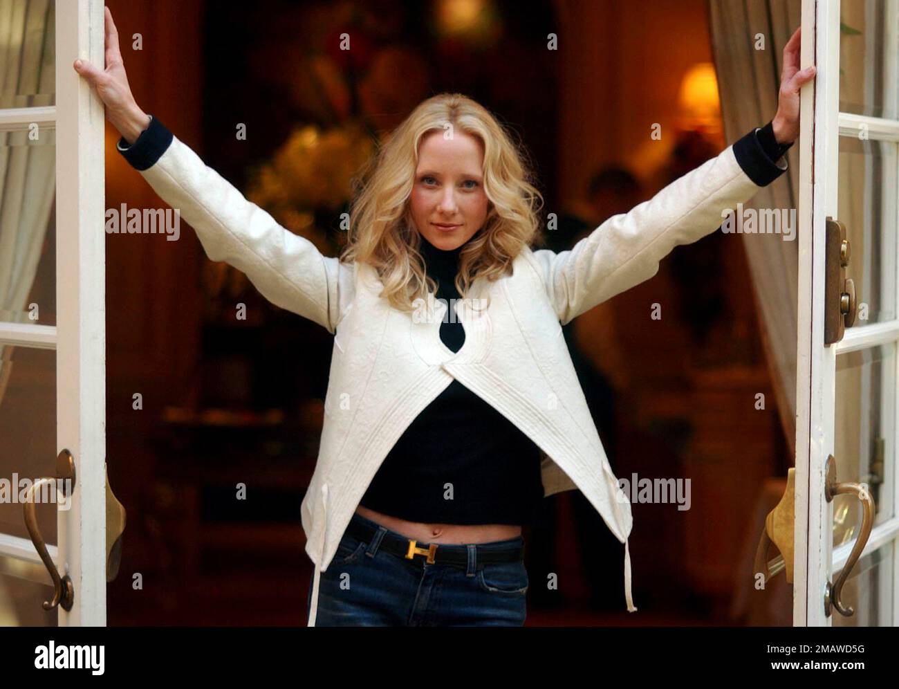 FILE Ann Heche poses for a photo at the Four Seasons Hotel in Los