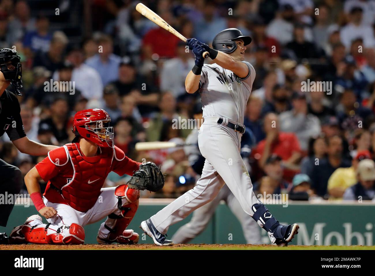 Boston Red Sox's Kutter Crawford pitches against the New York Yankees  during the first inning of a baseball game, Saturday, Aug. 13, 2022, in  Boston. (AP Photo/Michael Dwyer Stock Photo - Alamy