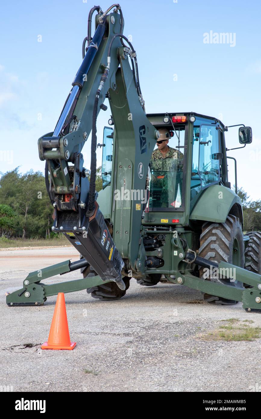 ANDERSEN AIR FORCE BASE, Guam (June 7, 2022) Equipment Operator 2nd