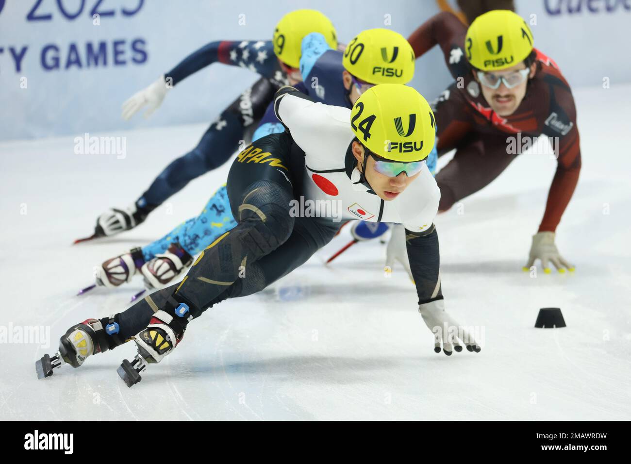 Lake Placid, NY, USA. 19th Jan, 2023. Shuta Matsuzu (JPN) Short Track