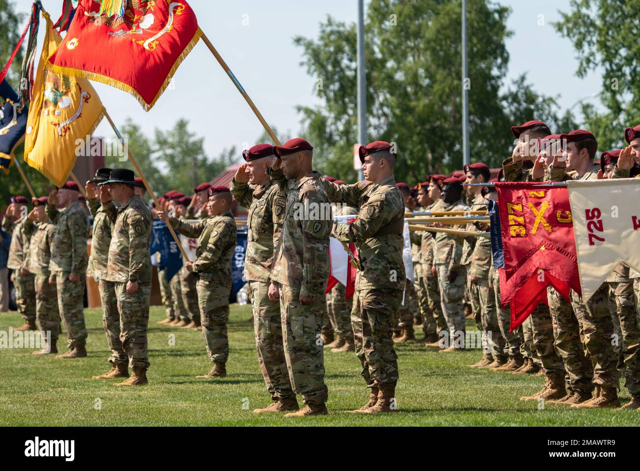 U.S. Army Soldiers assigned to the 2nd Brigade Combat Team (Airborne
