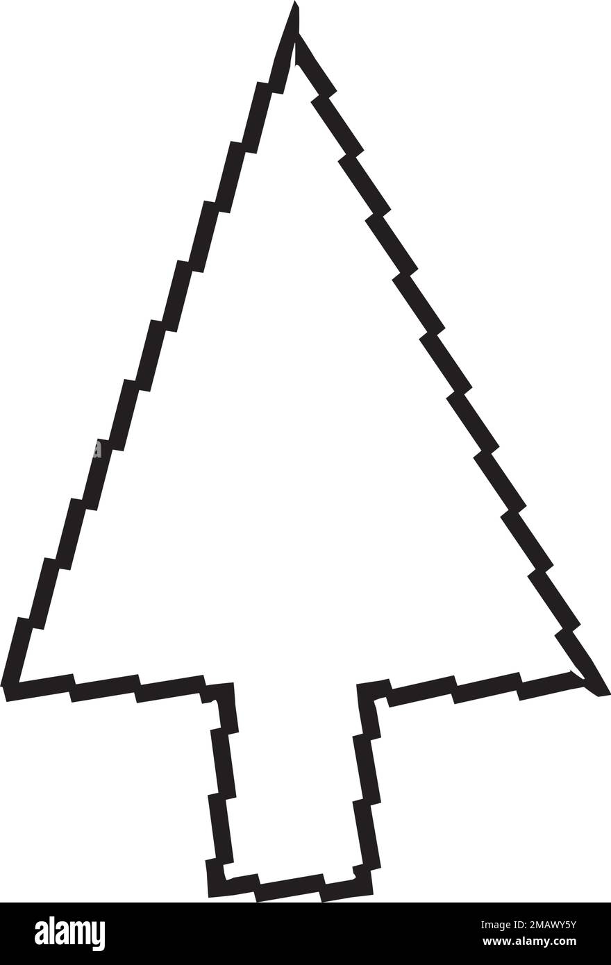 cursor logo stock vektor template Stock Vector Image & Art - Alamy