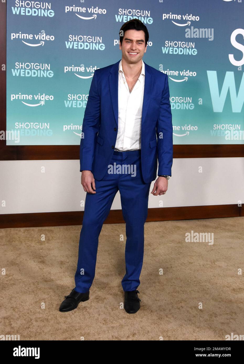 Hollywood, California, USA 18th January 2023 Actor Pierson Fode attends Prime Video's 'Shotgun Wedding' Premiere at TCL Chinese Theatre on January 18, 2023 in Hollywood, California, USA. Photo by Barry King/Alamy Stock Photo Stock Photo