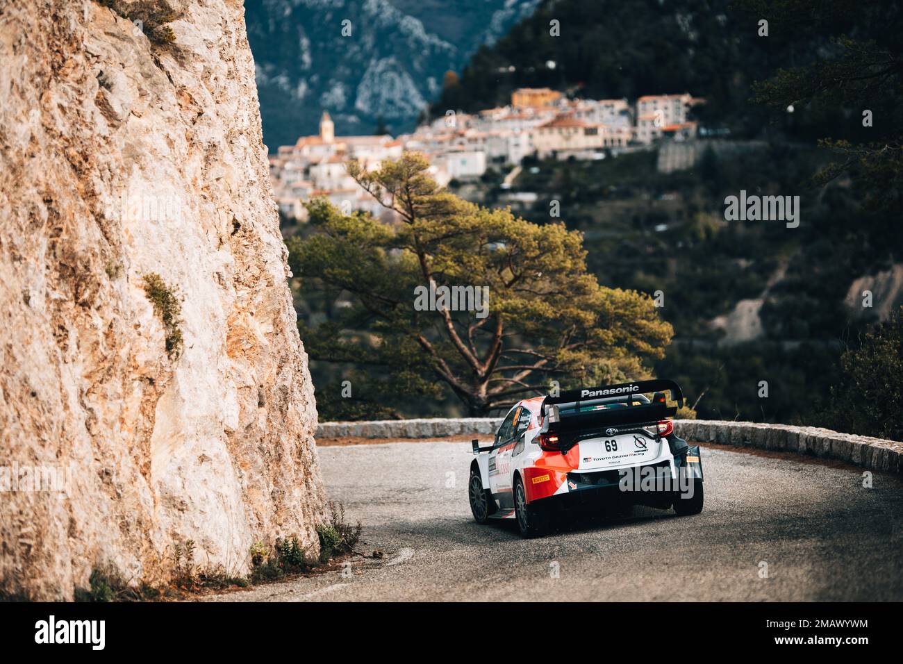 Kale Rovanperä bei der Rallye Monte Carlo - Škoda Storyboard