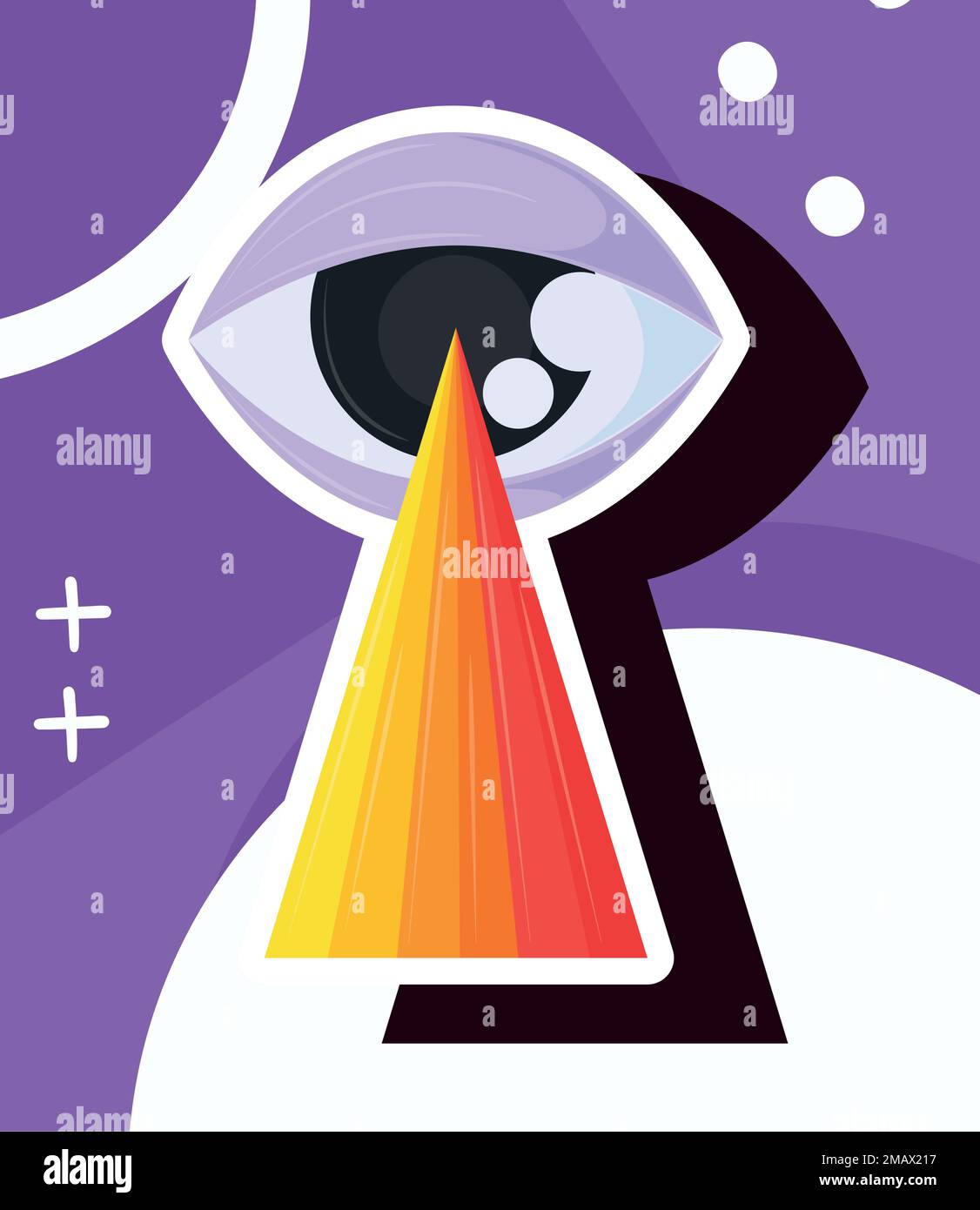 eye and lights 90s modern Stock Vector Image & Art - Alamy