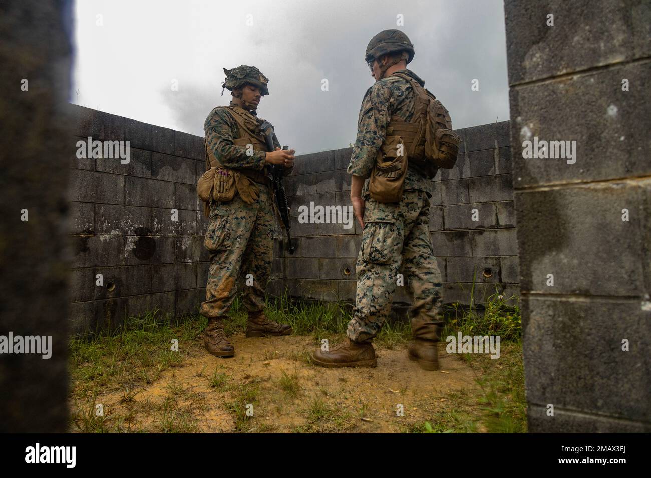 U.S. Marine Corps Lance Cpl. Keanan Dean, a combat engineer, with 9th Engineer Support Battalion