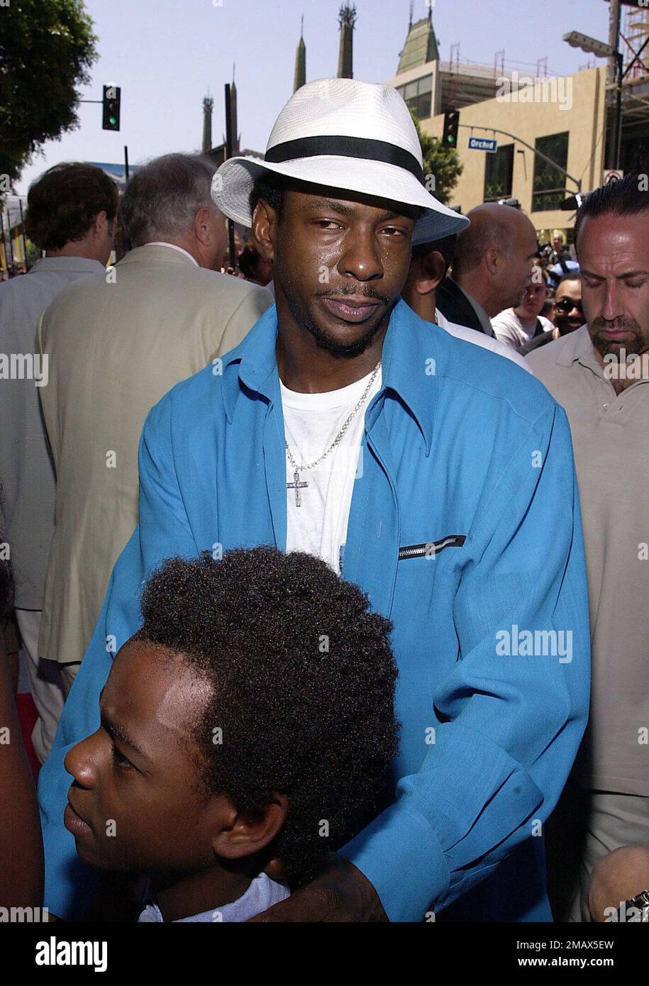 Bobby Brown  -  Whitney Houston produced the movie - arriving at the 'Princess Diaries' premiere at El captain Theatre in Los Angeles  July, 29, 2001           -            BrownBobby01A.jpgEvent in Hollywood Life - California, Red Carpet Event, USA, Film Industry, Celebrities, Photography, Bestof, Arts Culture and Entertainment, Topix Celebrities fashion, Best of, Hollywood Life, Event in Hollywood Life - California, Red Carpet and backstage, , Music celebrities, Musician, Music Group, Topix, Bestof, Arts Culture and Entertainment, Photography, People from the cast, TV show and cast inquiry t Stock Photo