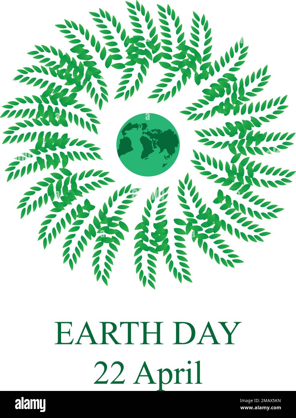 earth day icon vektor illustration design Stock Vector